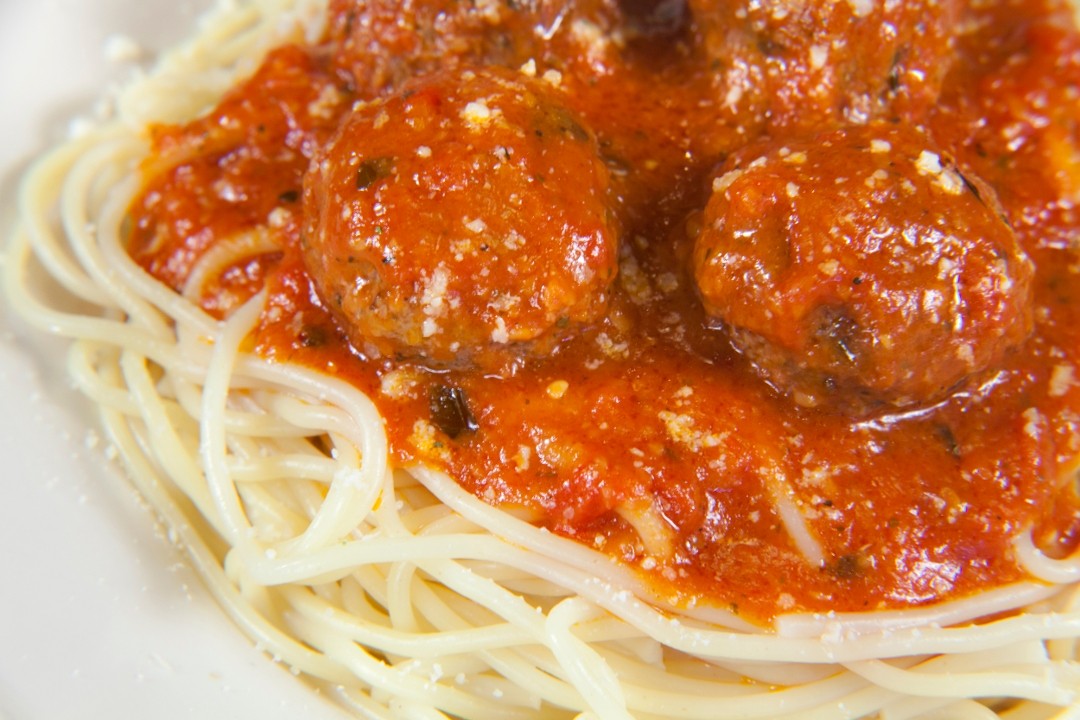 Kids Spaghetti w/Meatball