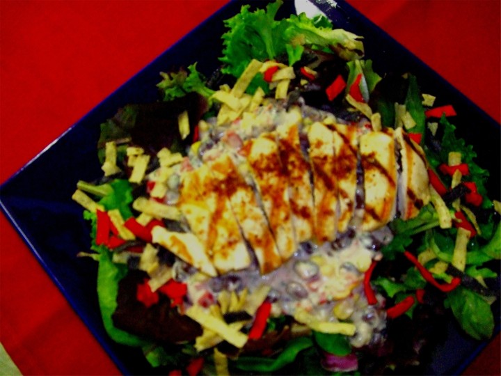 Southwestern Grilled Chicken & Black Bean Salad