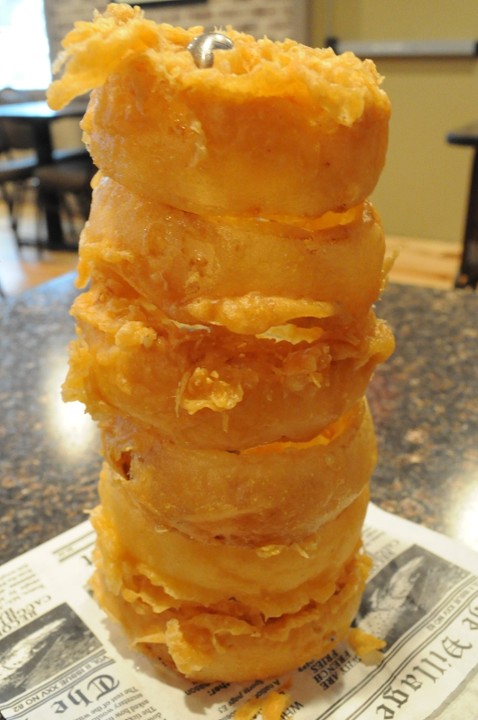 Battered Onion Ring Tower