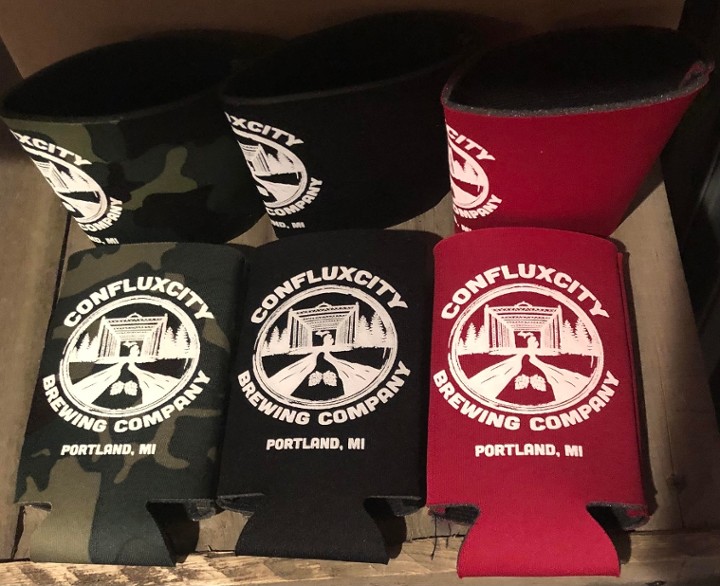 Black Pint Glass Koozie