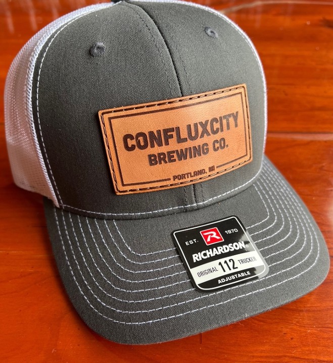 Rectangle Leather Patch Hat