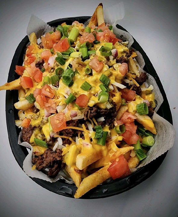 Loaded Burger Fries- NEW!