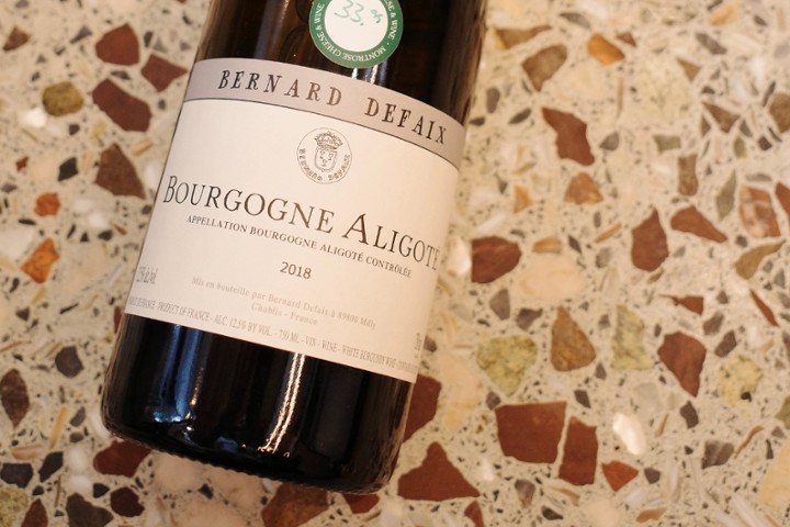 Bernard Defaix Bourgogne Aligote 2018