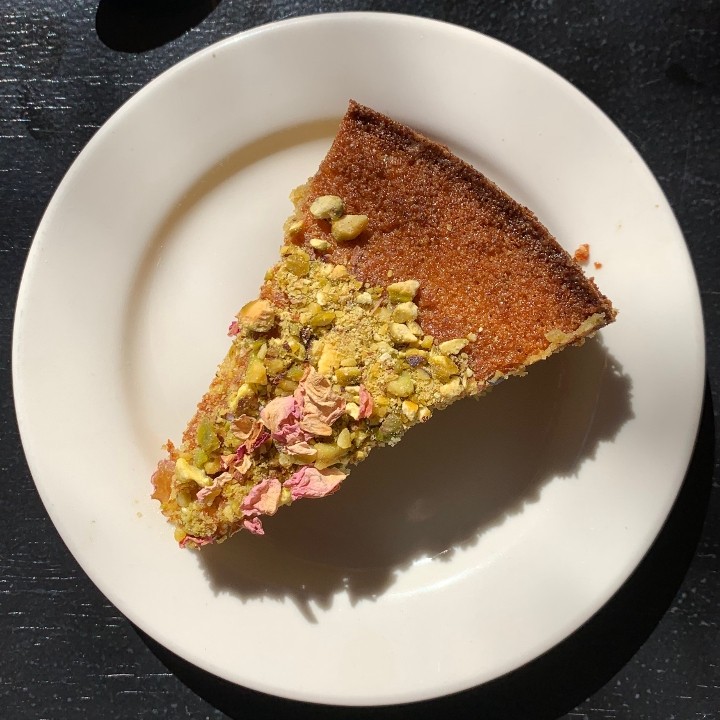 PISTACHIO ROSEWATER CAKE