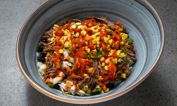 Barbacoa Rice Bowl