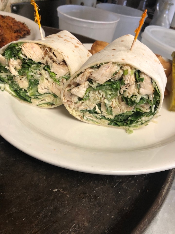 Chicken Caesar wrap