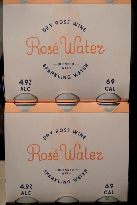 Rosé Wine Water