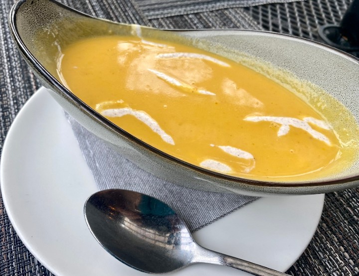 GF Curried Sweet Potato Bisque