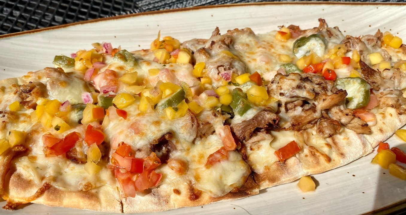 Carnitas & Queso Pizza