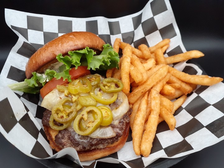 Pepper Jack Jalapeno Burger