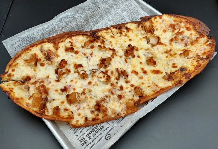 Crispy Chicken Bacon Ranch Pizza