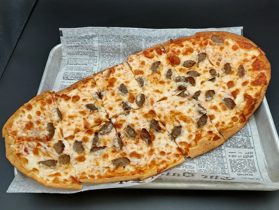 Italian Sausage Flatbread Pizza
