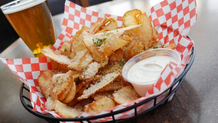 Garlic Parmesan Ram Chips