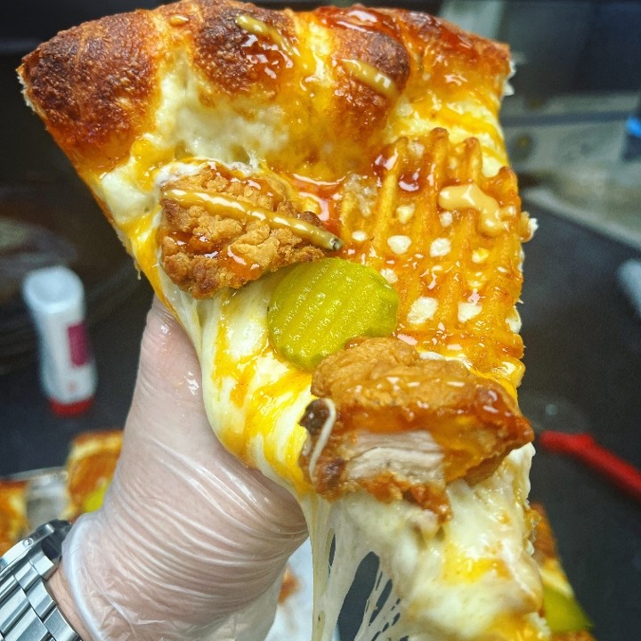 Large Nick-fil-A Pizza