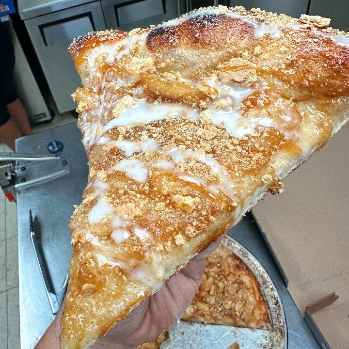 Large Apple Pie Dessert Pizza