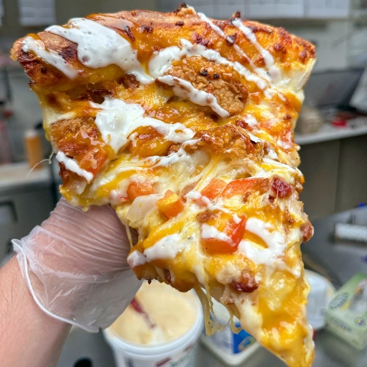 Macy’s Place Pizzeria Large Crab Rangoon Pizza