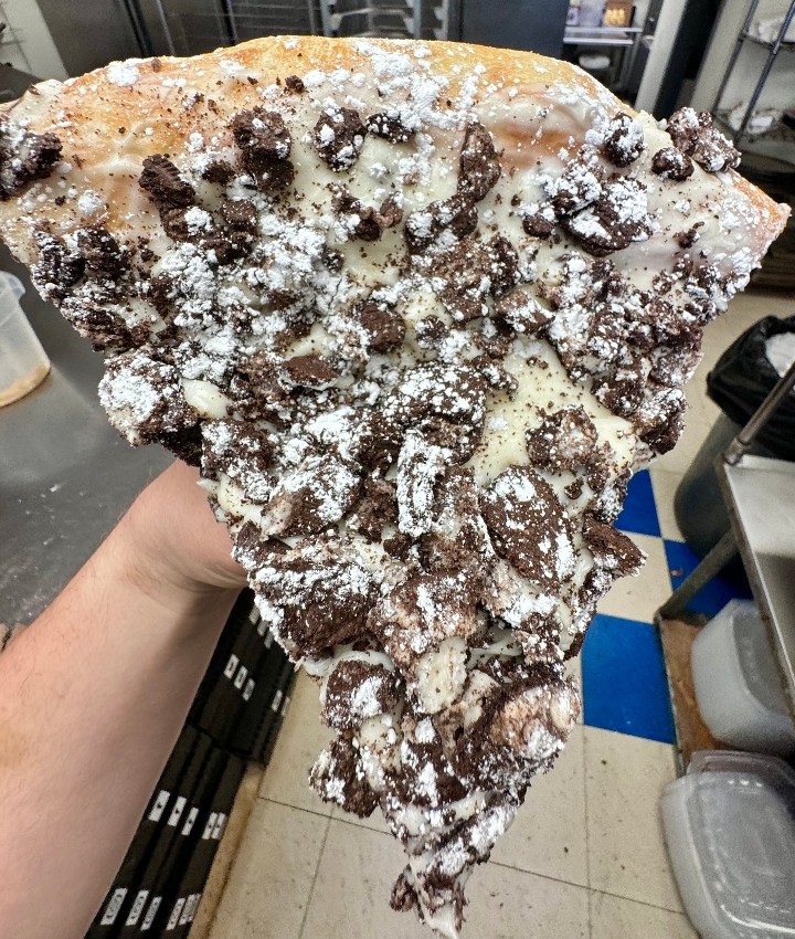 Large Cookies n Cream Dessert Pizza
