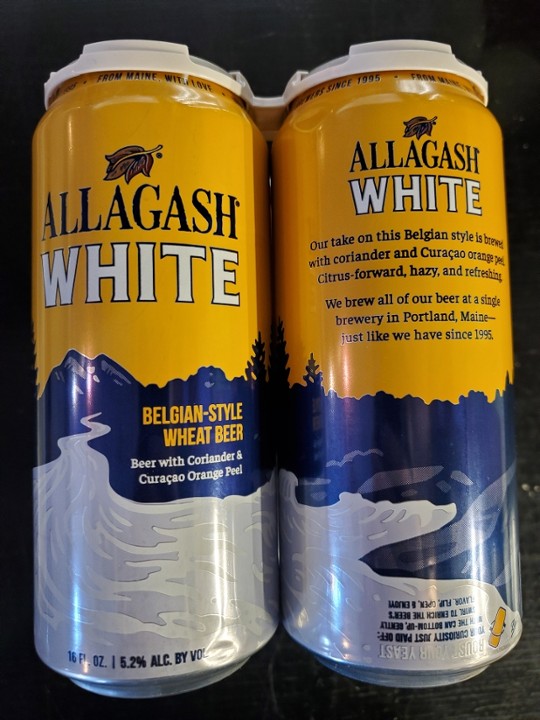 4 PK - Allagash White (5.2%)
