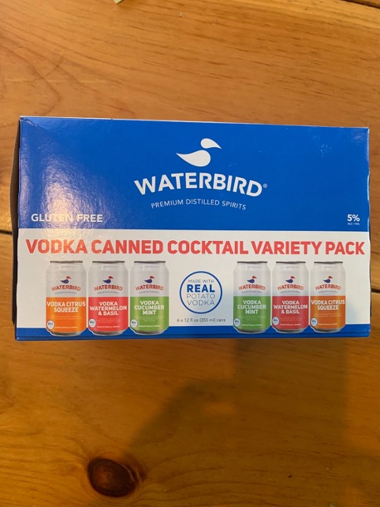 6 PK - Waterbird - Variety Pack (5%)