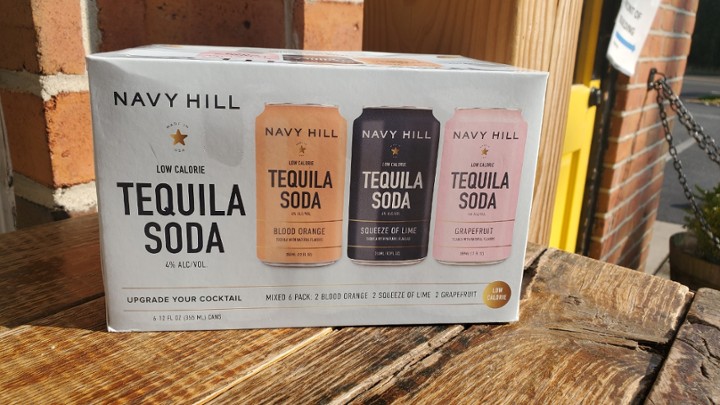 6 PK - Navy Hill Tequila Soda