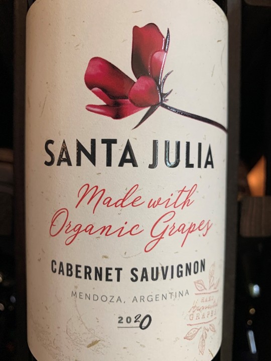 Cabernet Sauvignon - Santa Julia Organic (Argentina)