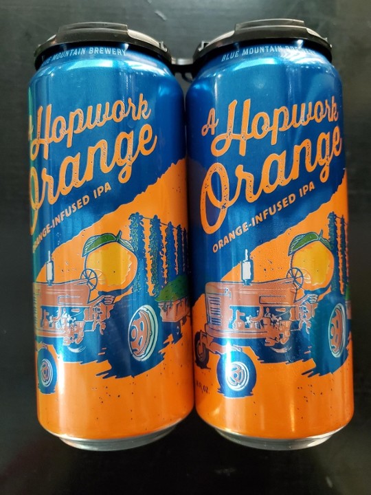 4 PK - Blue MTN - Hopwork Orange 7.0%