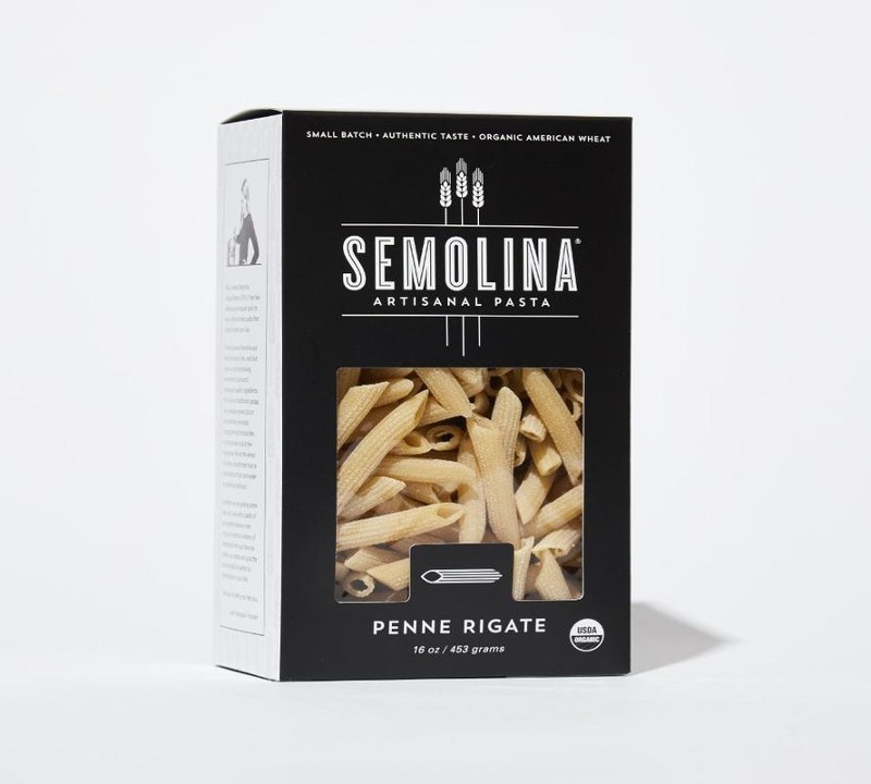 Dried Pasta - Semolina Organic Penne Rigate (16oz)