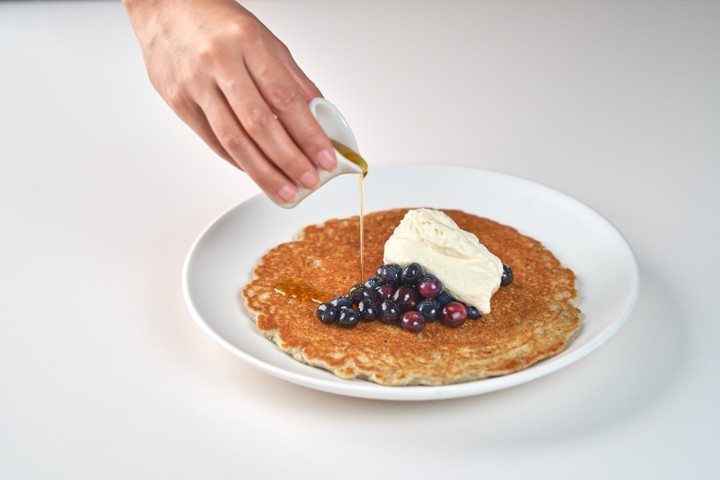 Cornmeal Mochi Pancake
