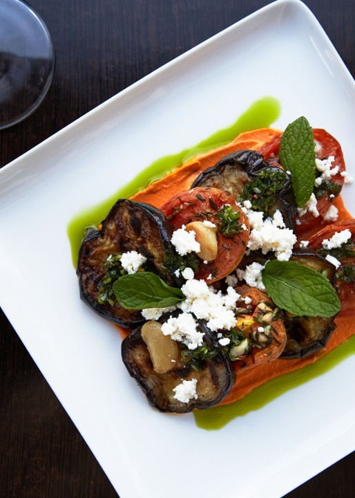 Grilled Mediterranean Eggplant