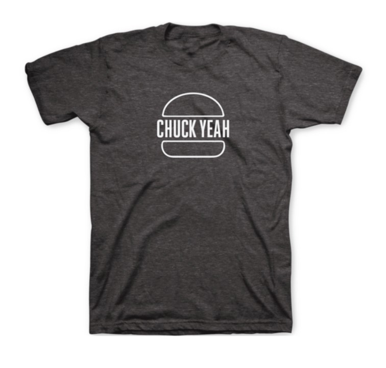 Chuck Yeah! Grey T-Shirt