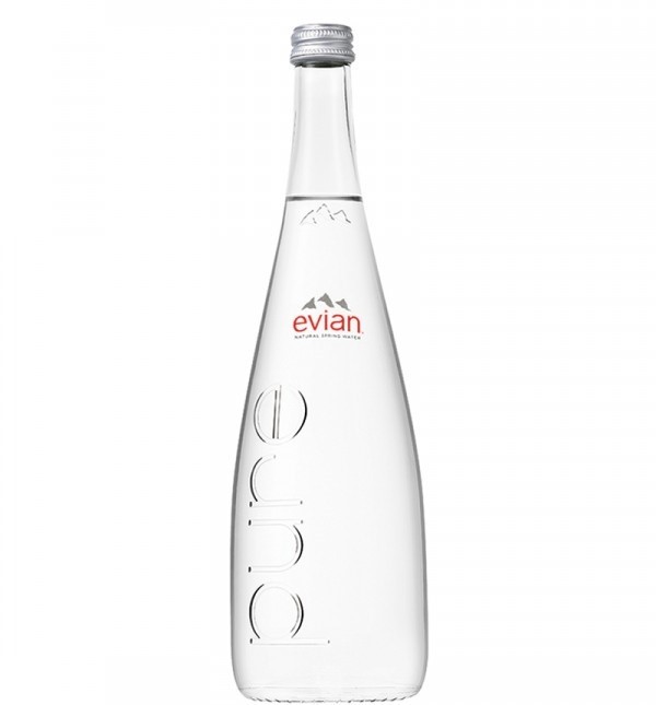 Large Evian Still Bottle
