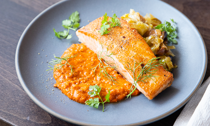 Slow Roasted Salmon