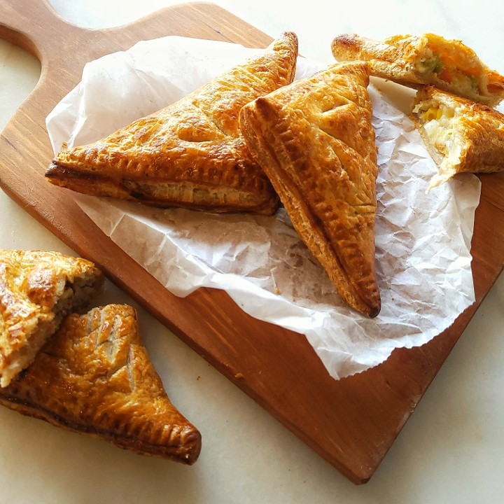 Curried Beef & Vegetable Hand Pie