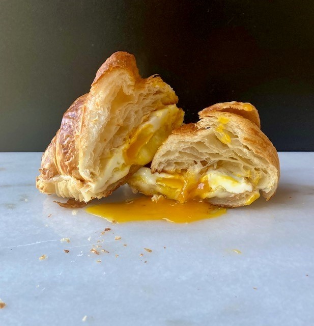 Croissant Breakfast Sandwich