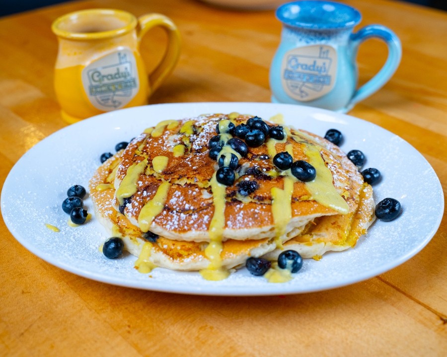 Lemon Blueberry Pancakes