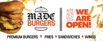 MADE BURGERS - TAKE OUT