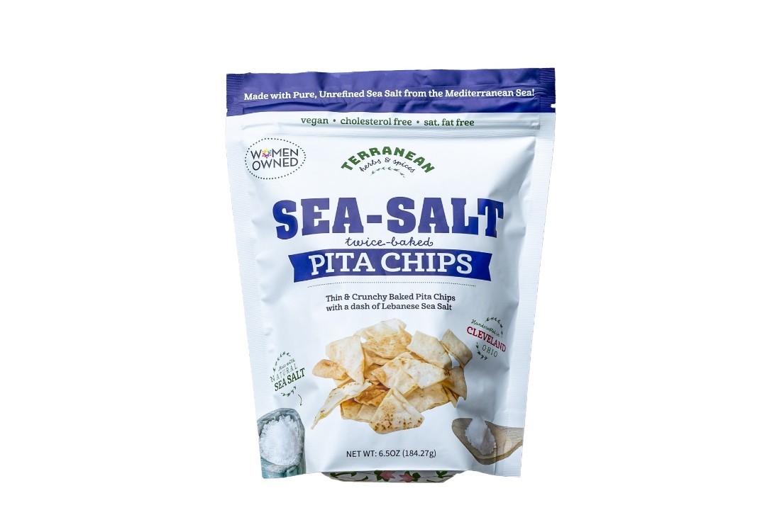 Terranean Pita Chips-SeaSalt