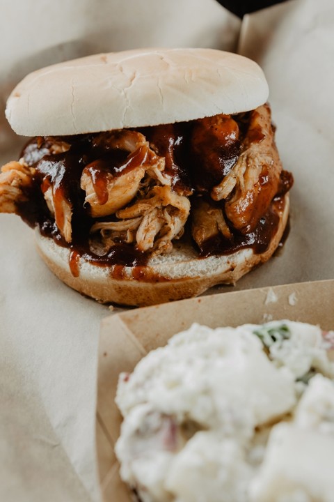 BBQ Pulled Chicken Sandwich