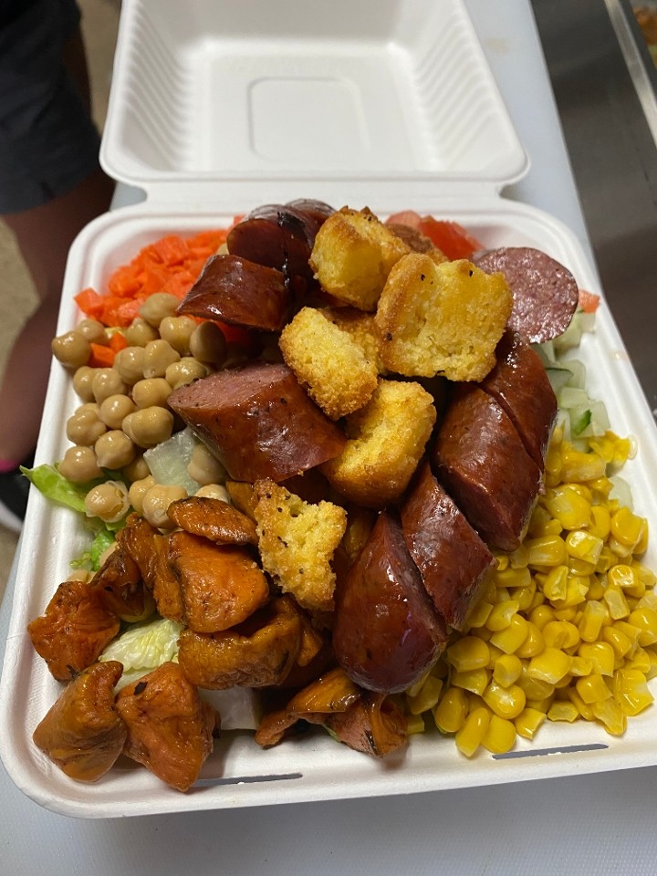 Chopped Salad (Smoked Sausage)