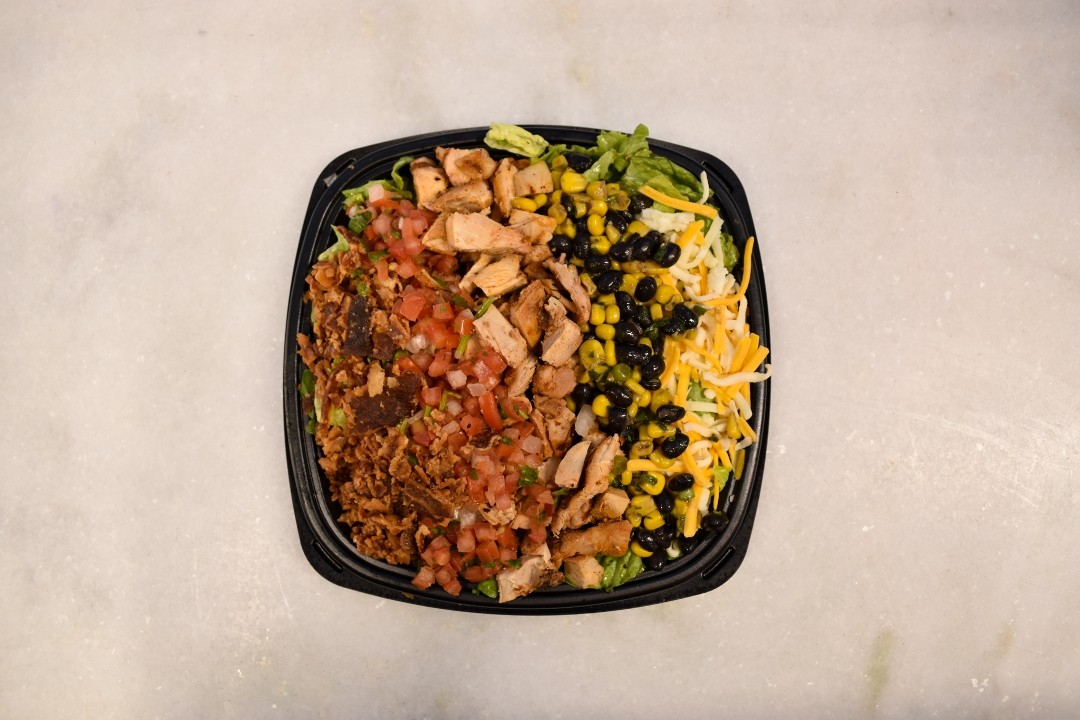 Fiesta Salad (comes with bacon and grilled chicken)