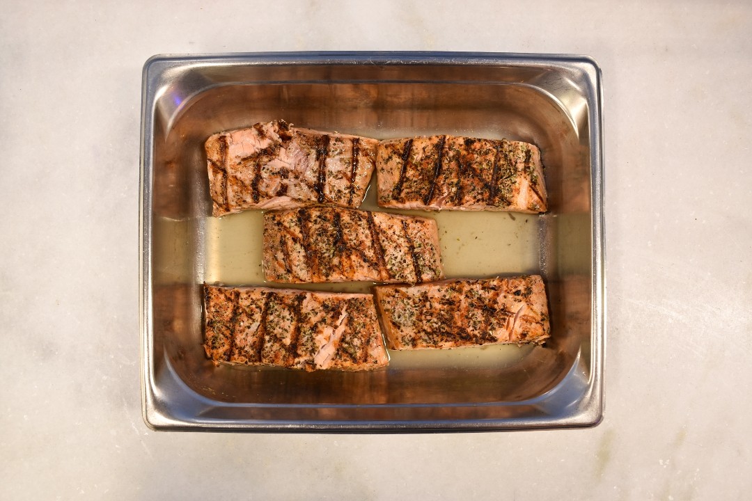 Grilled Salmon Platter