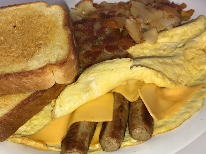 Turkey Sausage Omelet