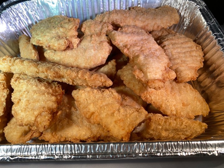 PAN OF CHICKEN TENDERS