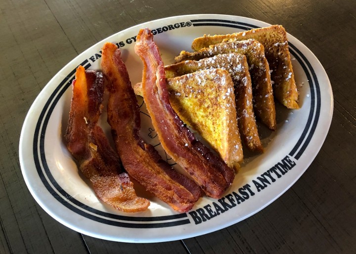 French Toast with Bacon