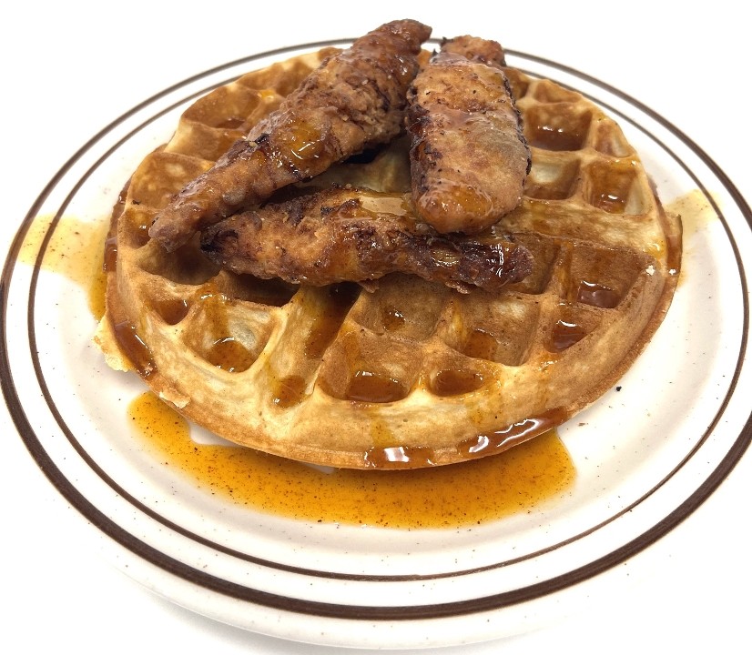 CHICKEN AND WAFFLE PLATE