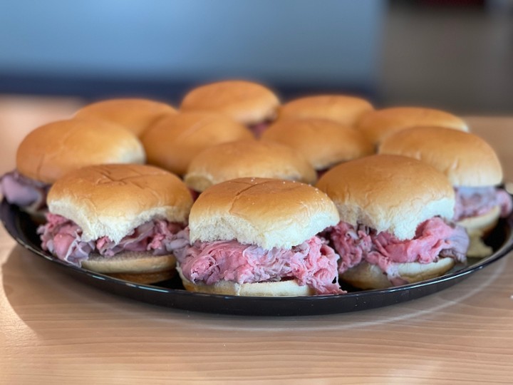 #Roast Beef Slider Platter