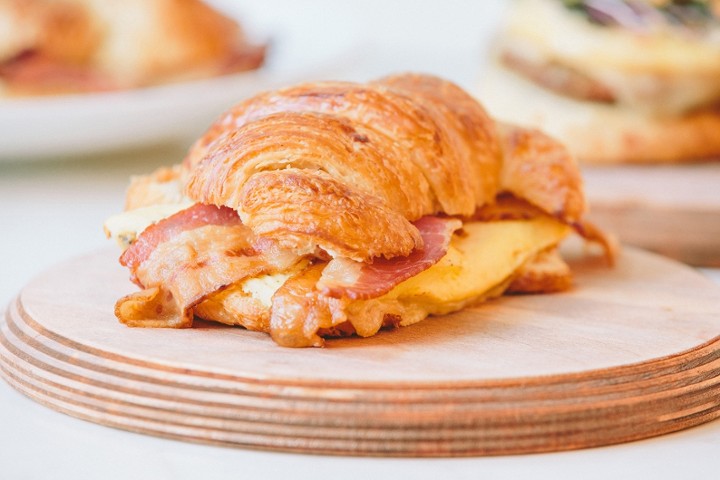 Bacon Egg Cheese Croissant