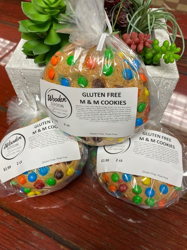 Gluten Free M & M Cookie