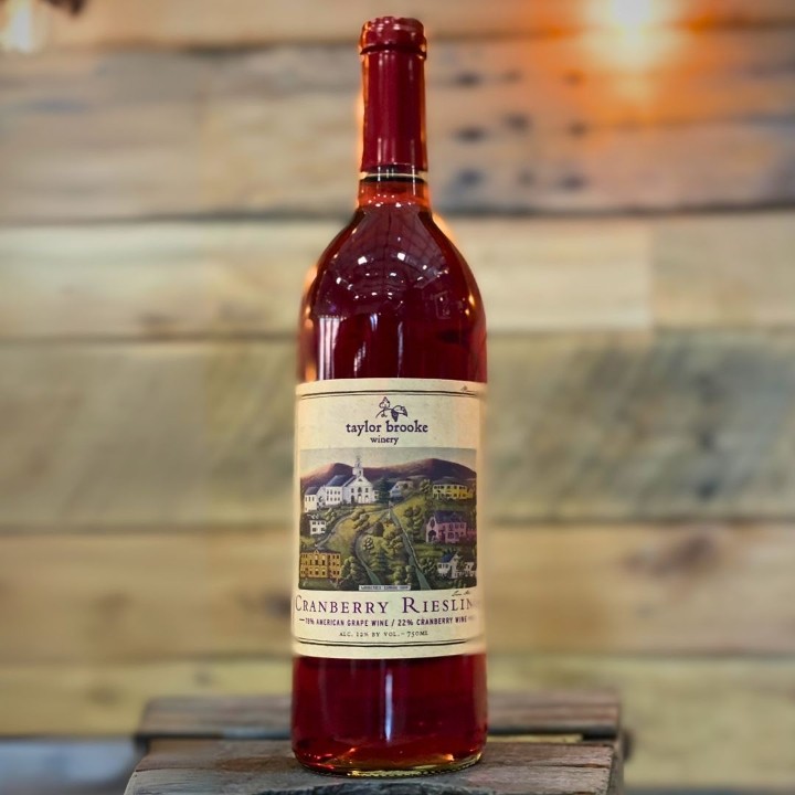 Cranberry Riesling bottle (to go)