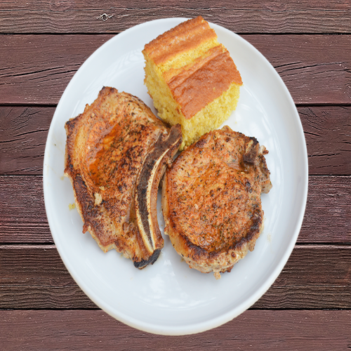 Blackened Pork Chops